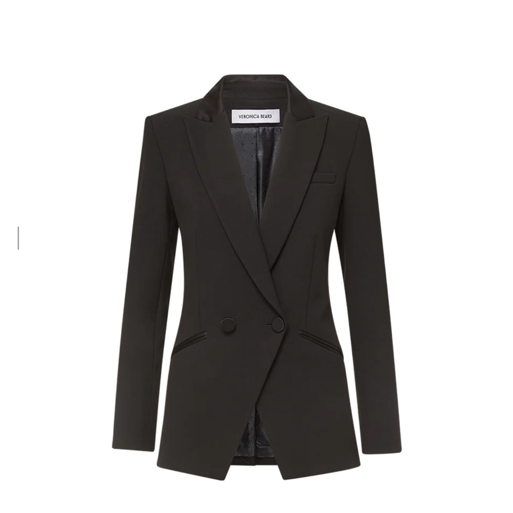 Veronica Beard Rickie Dickey Jacket size 8 Color Black NWT Perfect Condition